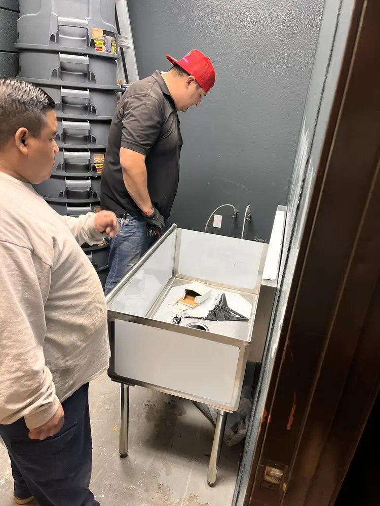 Commercial plumbing and sink installation in Kimball Junction
